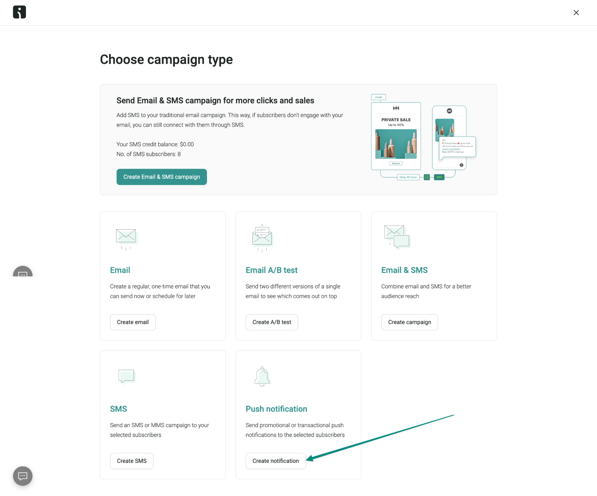 Omnisend campaigns